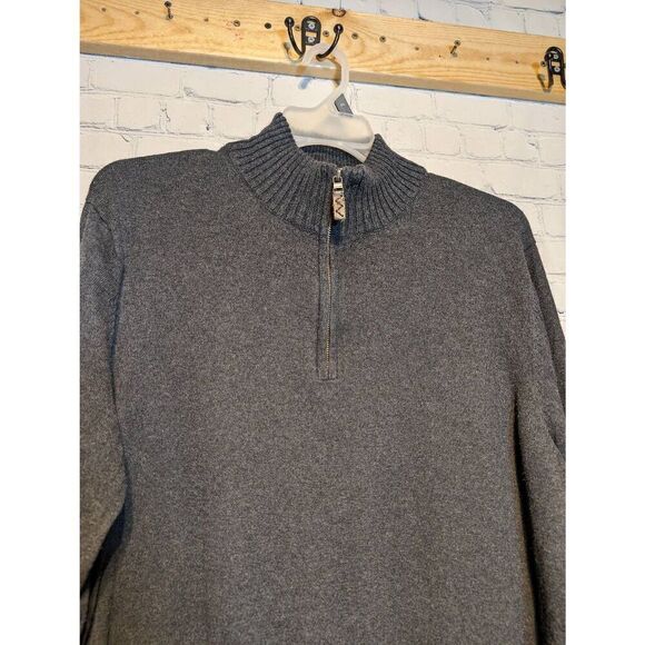 Eddie Bauer quarter zip high collar sweater size xl - Picture 3 of 3